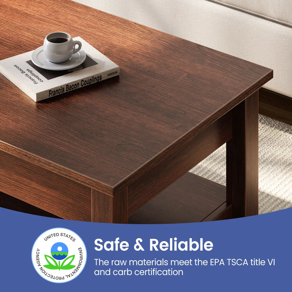 Coffee Table with Storage, Lift Top Coffee Table for Living Room